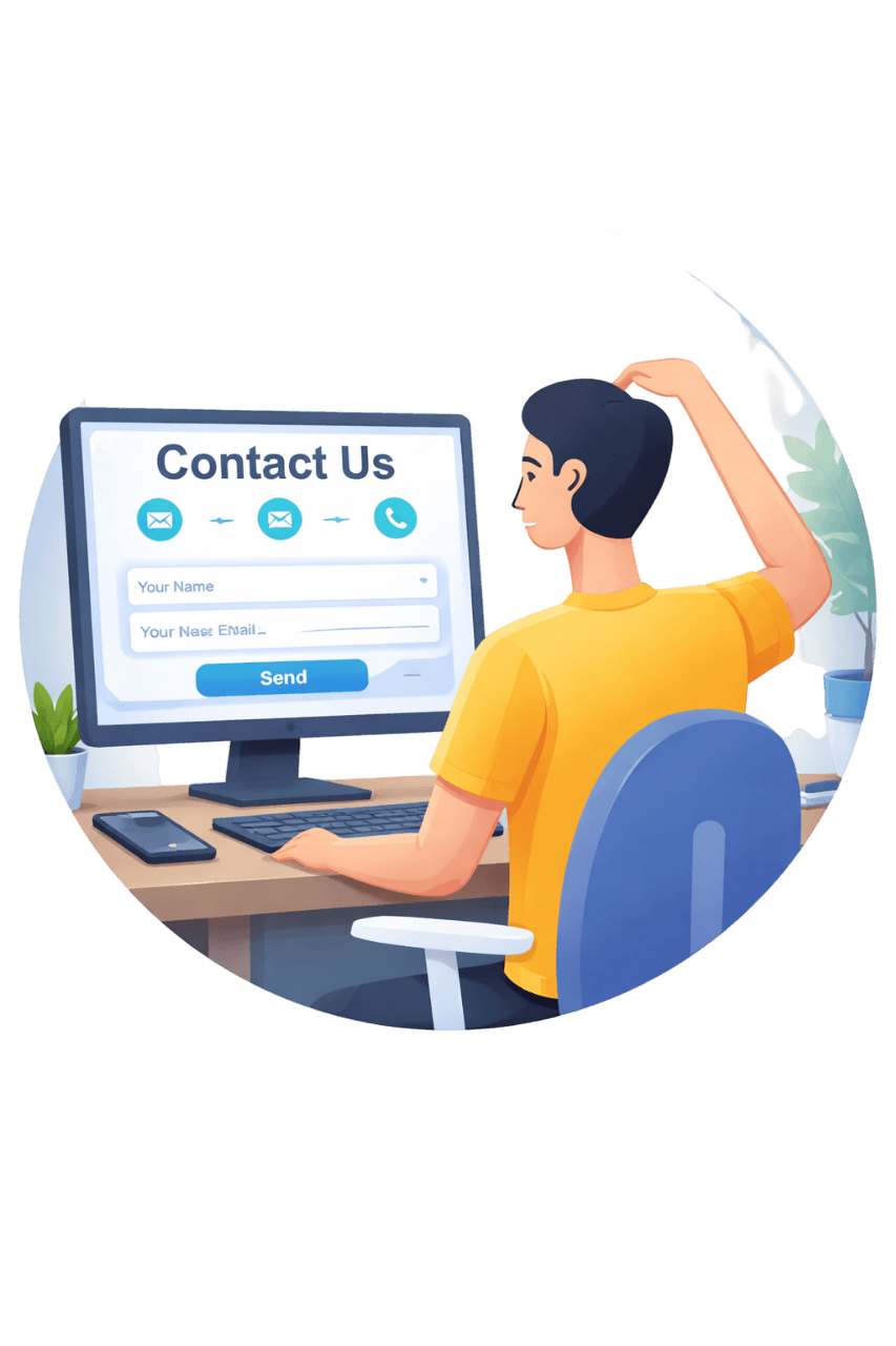 Contact Illustration